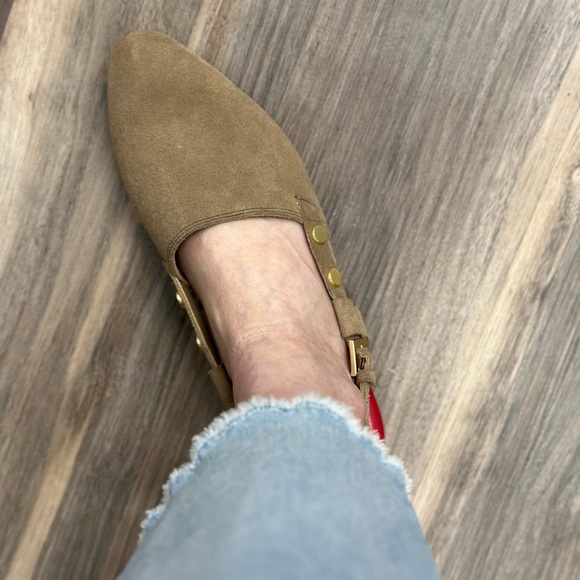 Hammitt Womens Coco Leather Slingback Closed Toe Flat - Picture 8 of 8